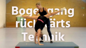 Technik Bogengang rückwärts