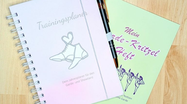 Trainingsplaner und Kritzelheft