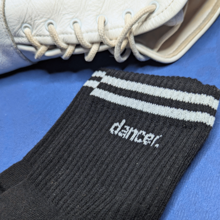 dancer. Socken Nahaufnahme