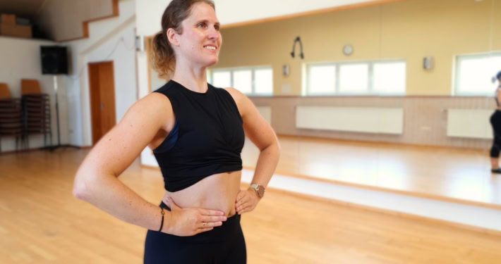 Haltung & Armkraft für den Gardetanz