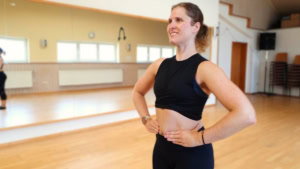 Haltung & Armkraft für den Gardetanz