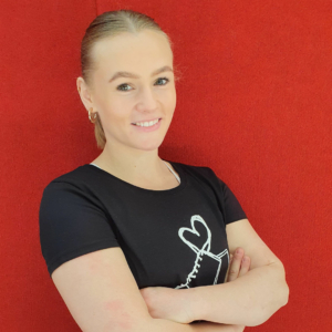 Tänzerin Lisa Hanf der Tanzsportgarde Warden