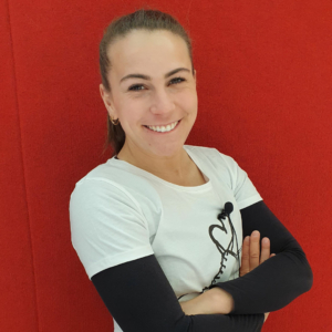 Trainerin Samira Pruß der Tanzsportgarde Warden